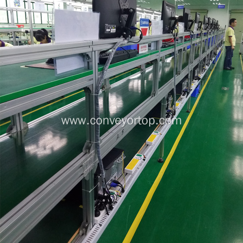 Led Light Production Assembly Line Belt Conveyor Equipment